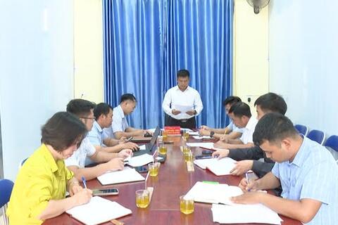 HỘI NGHỊ BAN THƯỜNG VỤ ĐẢNG ỦY, BAN CHẤP HÀNH ĐẢNG BỘ XÃ MƯỜNG MÙN