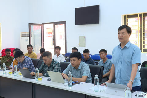 Sở Khoa học và Công nghệ tỉnh Điện Biên làm việc với UBND xã Mường Mùn