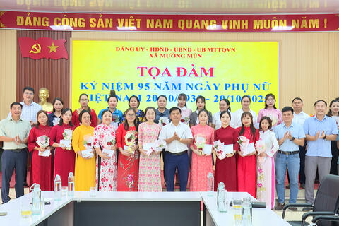 Mường Mùn tổ chức tọa đàm kỷ niệm 95 năm Ngày thành lập Hội Liên hiệp Phụ nữ Việt Nam